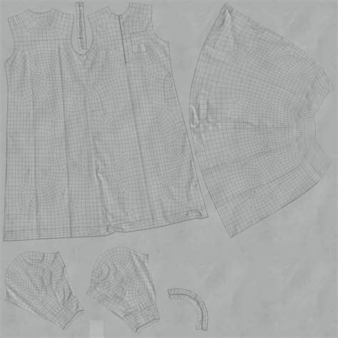 Traditional Arab Men Dress Kandura 3D model | 3D Molier International