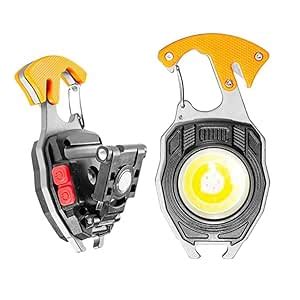 swabs® Multifunctional Keychain LED Rechargeable Flashlights with ...