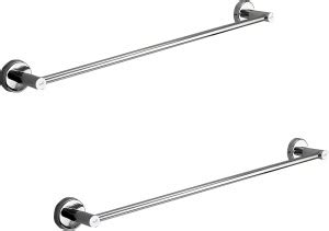 Prestige Stainless Steel 24 Inch Towel Rod | set of 2 24 inch 1 Bar ...