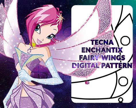 Winx Club Tecna Enchantix 3d