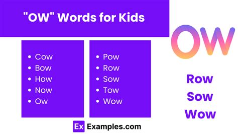 450+ OW Words: Meaning , PDF