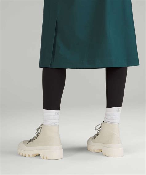 Lululemon Belted Rain Trench Coat - Green Jasper - lulu fanatics