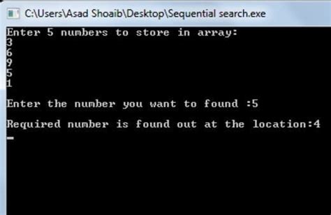 Image result for Sequential Search Java