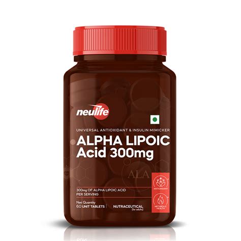 Alpha-Lipoic Acid 300mg | Antioxidant & Insulin Support – Neulife