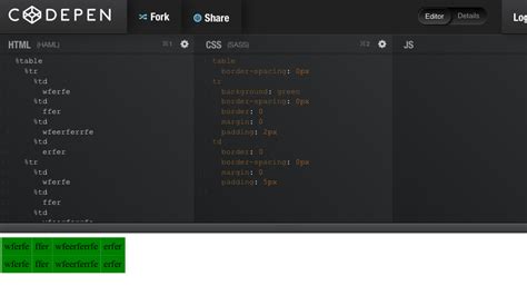Image result for How to Insert Table in HTML Code with Thin Border