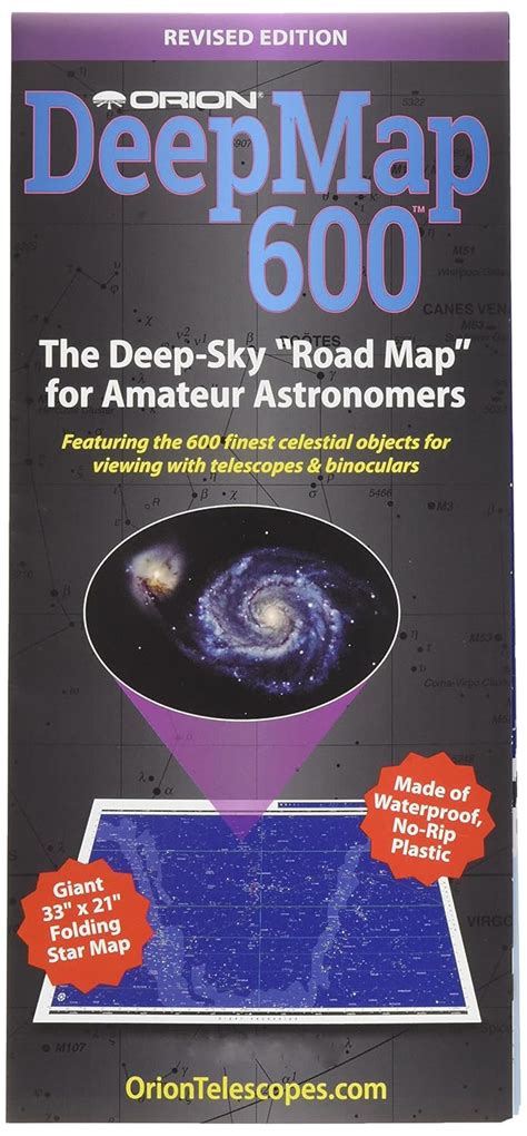 Orion 4150 DeepMap 600 Folding Star Chart : Amazon.in: Office Products