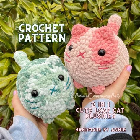 crochet loaf cat