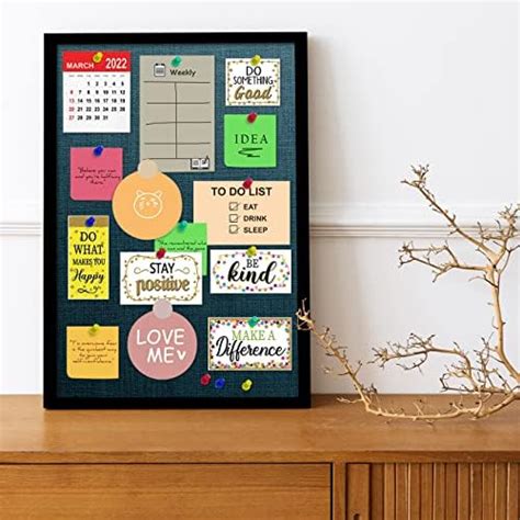 Notice Board Bulletin Board Pin-up Soft Cork Texture Display Board for ...