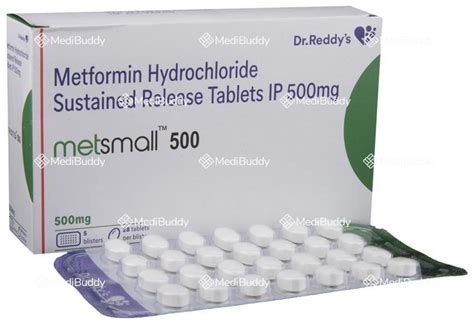 Buy Metsmall 500 Tablet SR Online | Genuine & Fast Delivery - MediBuddy