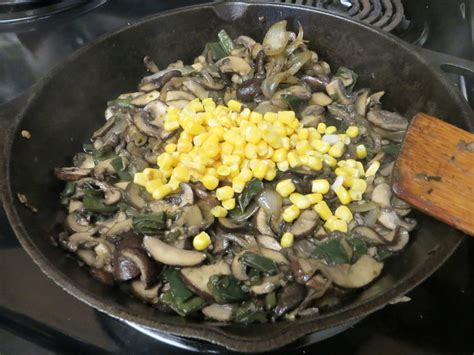 Mushroom Corn Truffle Quesadillas - Honey, Whats Cooking