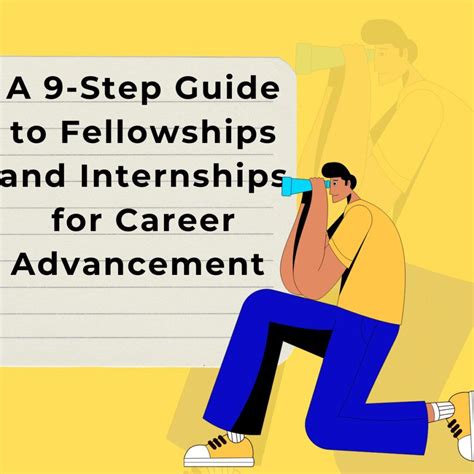 A 9-Step Guide To Fellowships And Internships For Career Advancement - Unlocking Your Potential