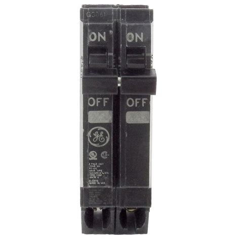 GE Q-Line THQP 20-amp 2-Pole Standard Trip Circuit Breaker in the ...
