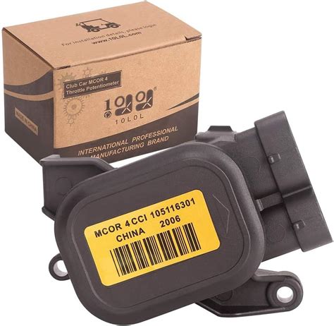 Buy 10L0L Golf Cart MCOR 4 Throttle Potentiometer Accelerator for Club ...