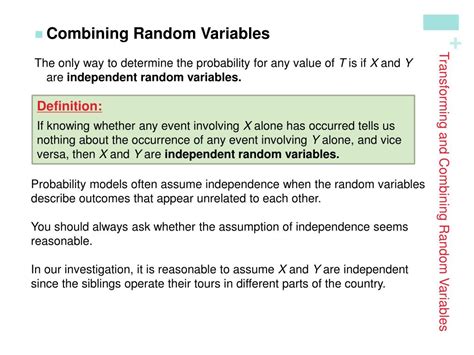 Image result for Shift in and Combining Random Variables