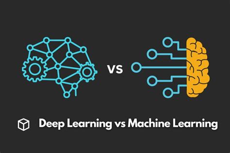 Machine vs Deep Learning 的图像结果