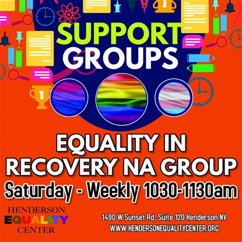 Equality in Recovery - NA Group, 1490 W Sunset Rd Suite 120, Henderson ...