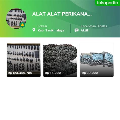 Toko ALAT ALAT PERIKANAN Online - Produk Lengkap & Harga Terbaik ...