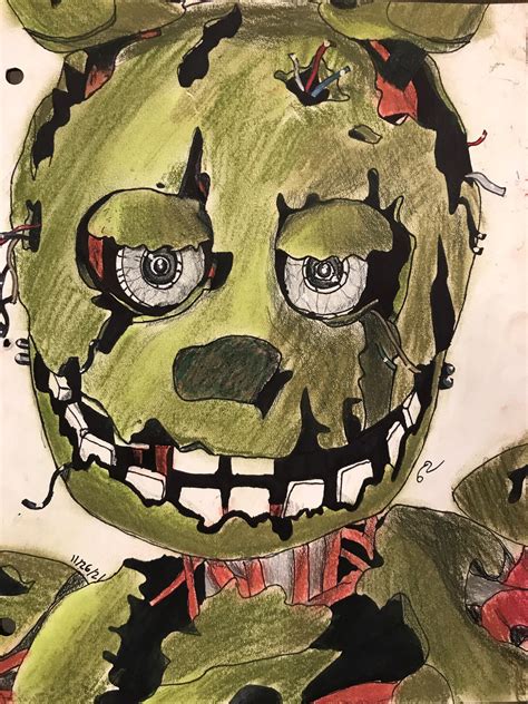Image result for Realistic Spring Trap Drawing