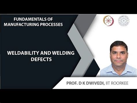 Weldability and welding defects Video Lecture - Crash Course: GATE ...