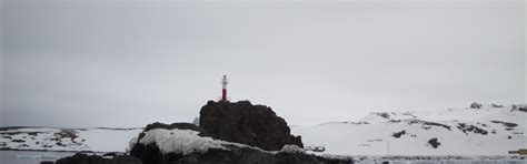 Download wallpaper ice, nature, shore, lighthouse, section landscapes ...