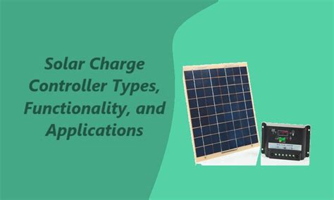 Image result for Solar Charge Controller Types