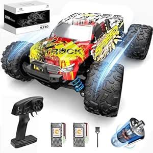 DEERC RC Cars High Speed Remote Control Car for Adults Kids 30+MPH, 1: ...