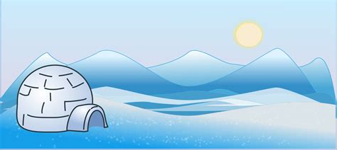 Igloo cartoon related keywords clip art - WikiClipArt