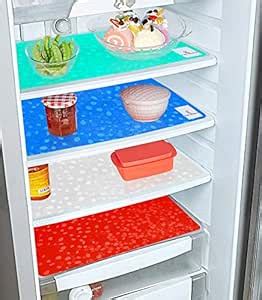 Kuber Industries Diamond Design 4 Pieces PVC Refrigerator/Fridge ...