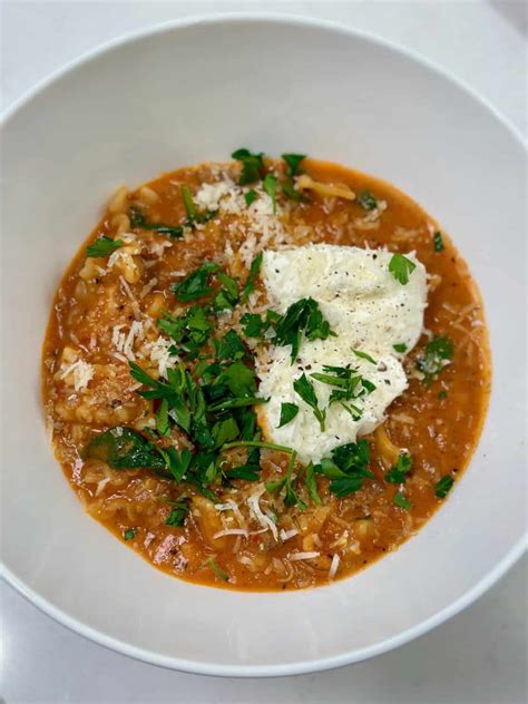 Creamy Lasagna Soup - Carol Bee Cooks