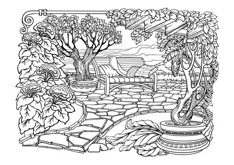 Coloring Pages Garden