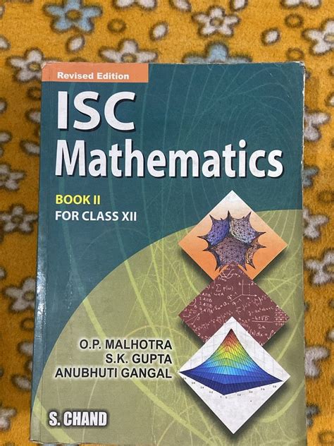 Image result for ISC Class 12 Maths Book