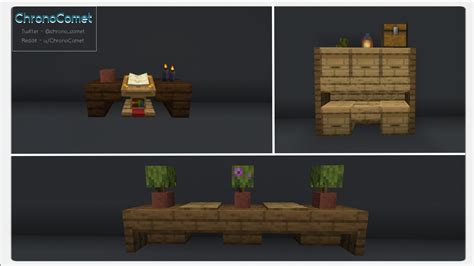 Table Ideas In Minecraft at Willard Madrigal blog