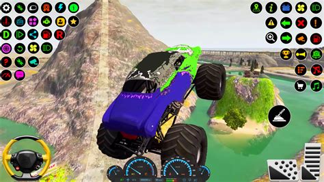 4x4 Driving Monster Truck Game