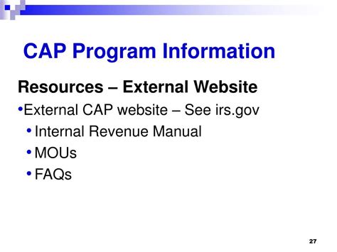 Image result for Cap Program