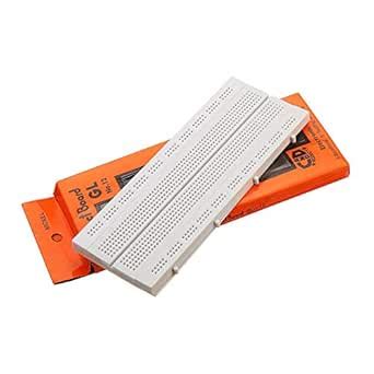 GL-12 840 Hole Solderless BreadBoard Experimental Breadboard Sideburn ...