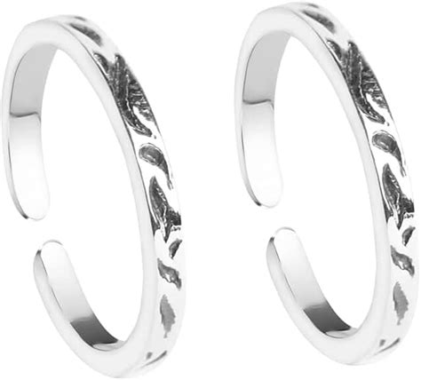Amazon.in: Silver - Women's Toe Rings / Women's Jewellery: Jewellery