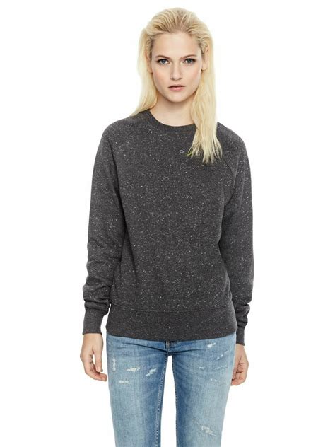 Mock unisex dark grey sweater | Raglan sweatshirts, Fair wear, Organic ...