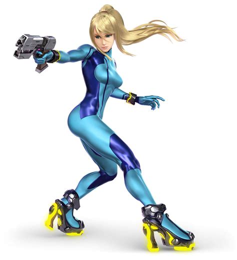 Zero Suit Samus from Super Smash Bros. Ultimate #illustration #artwork ...