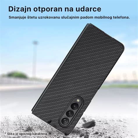 Maska(futrola) Folding Case za Samsung Z Fold 4 crna - Mob-Shop