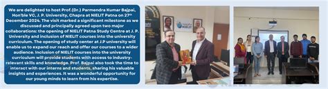 Government of India : National Institute of Electronics & Information ...