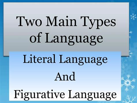 Literal and figurative language | PPTX
