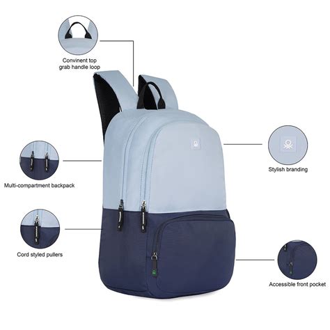 United Colors of Benetton Pyro Laptop Backpack — BAGLINE