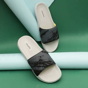Chupps Men Roadster GREY Women's Comfortable Slides & Flip Flop Slides ...