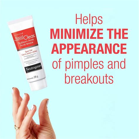 Neutrogena Rapid Clear Stubborn Acne Spot Treatment Gel with Maximum ...