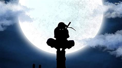 Athah Designs Abstract Itachi Uchiha On A Pillar - Naruto Wall Poster ...
