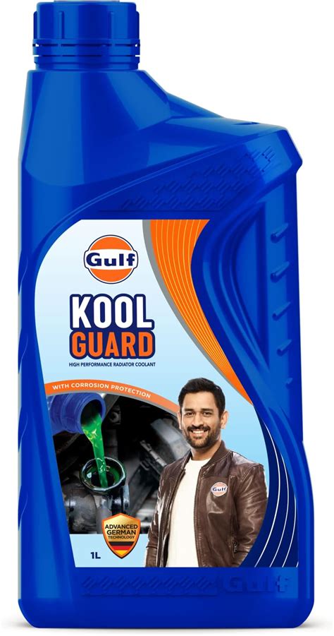 Gulf Kool Guard [1 L] High Performance Radiator Coolant : Amazon.in ...
