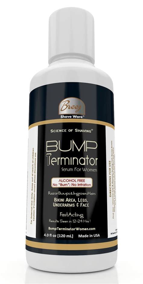 Buy BUMP TERMINATOR ALCOHOL FREE Bikini Bumps, Razor Bumps, Shaving ...