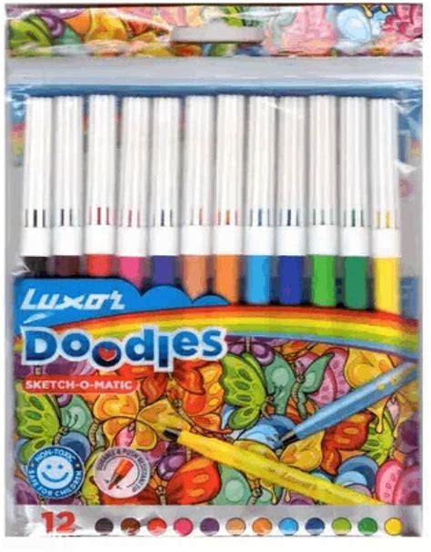 Flipkart.com | LUXOR Doodles Sketch-O-Matic Nib Sketch Pens - sketch pens