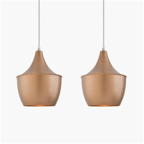 Buy HOMESAKE Metal Set of 2 Ceiling Lamps from Homesake at just INR 5000.0