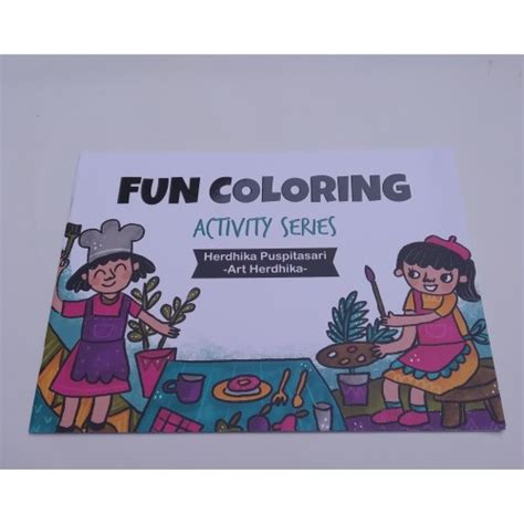 Jual Buku Mewarnai Anak Fun Colouring Activity Series - Kab. Sleman ...